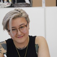 Rose Hu, tattoo artist apprentice 